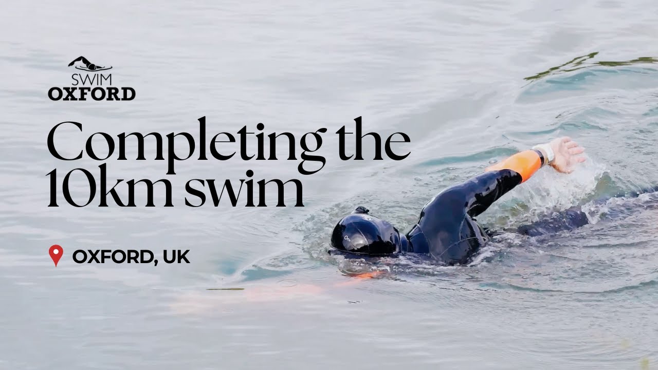 Completing the 10km Oxford Thames Swim | Sivarama Swami