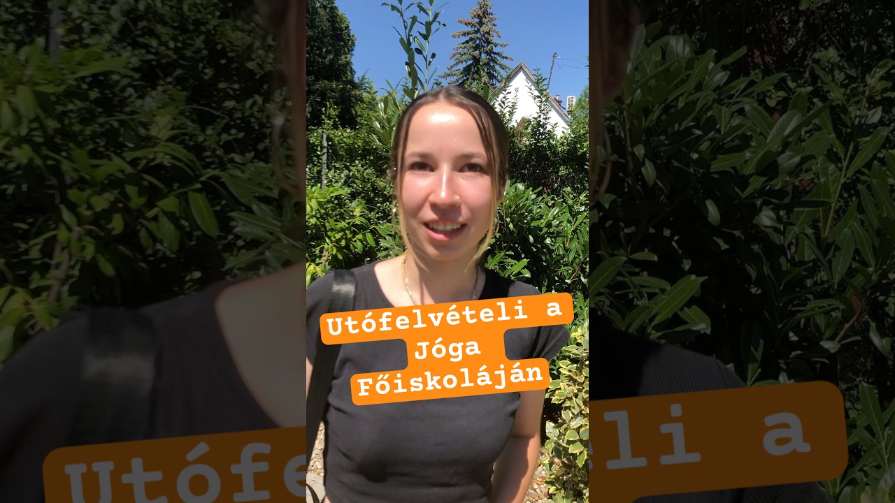 Ha augusztus, akkor utófelvételi a Jóga Főiskoláján #jógafőiskolája