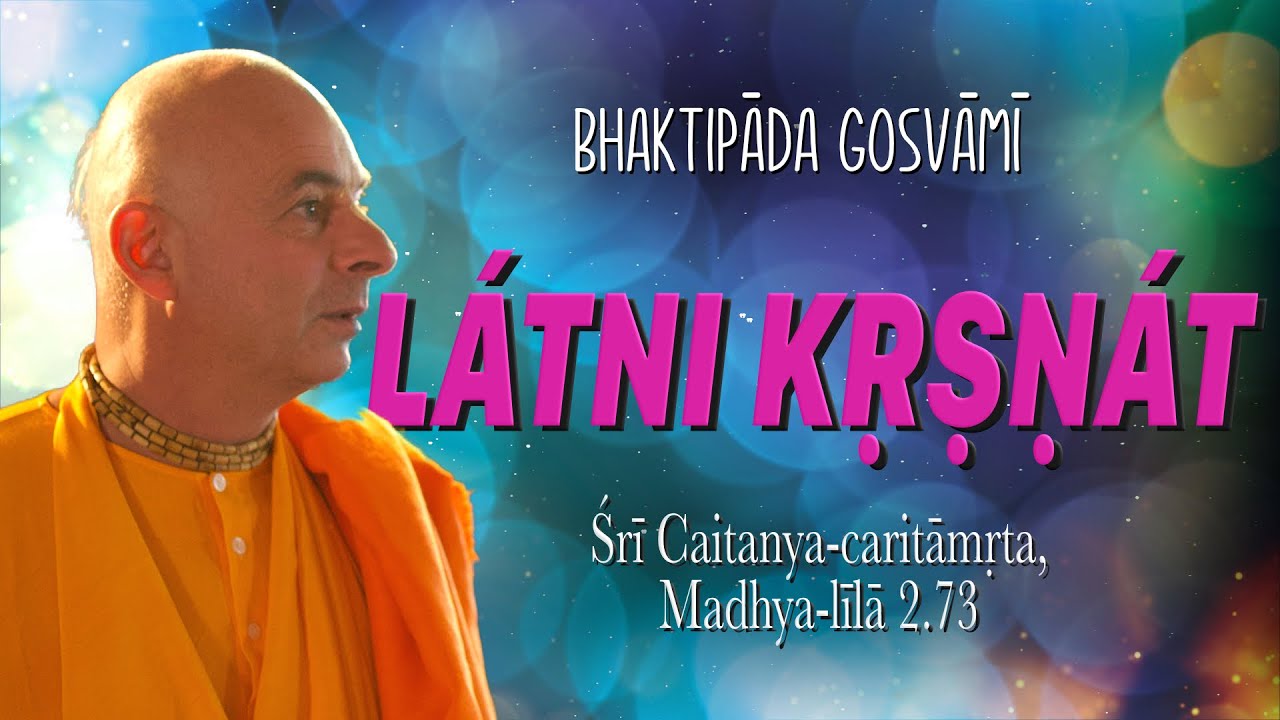 Az Úr Caitanya megpillantja Kṛṣṇát. haktipāda Gosvāmī
