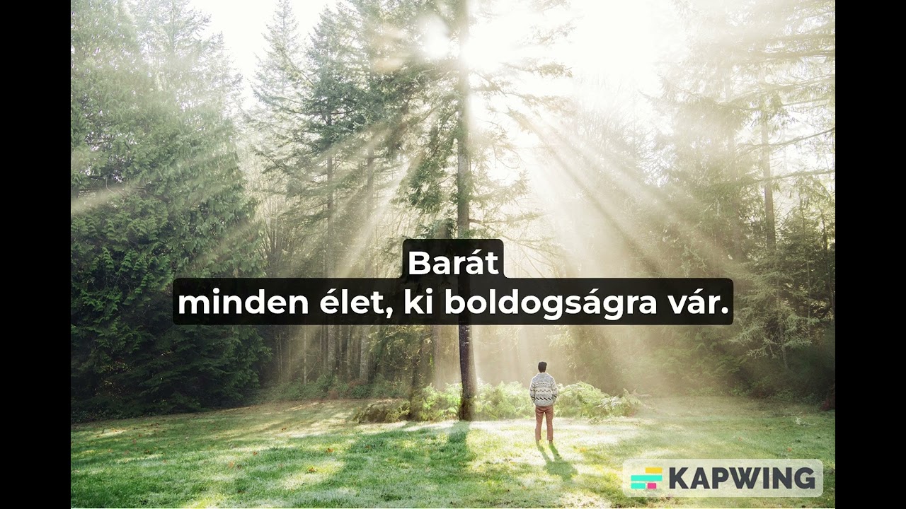 Boldogságból vagyunk