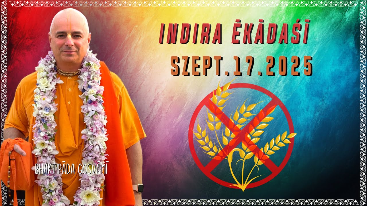Indira Ekadasi. Bhaktipāda Gosvāmī