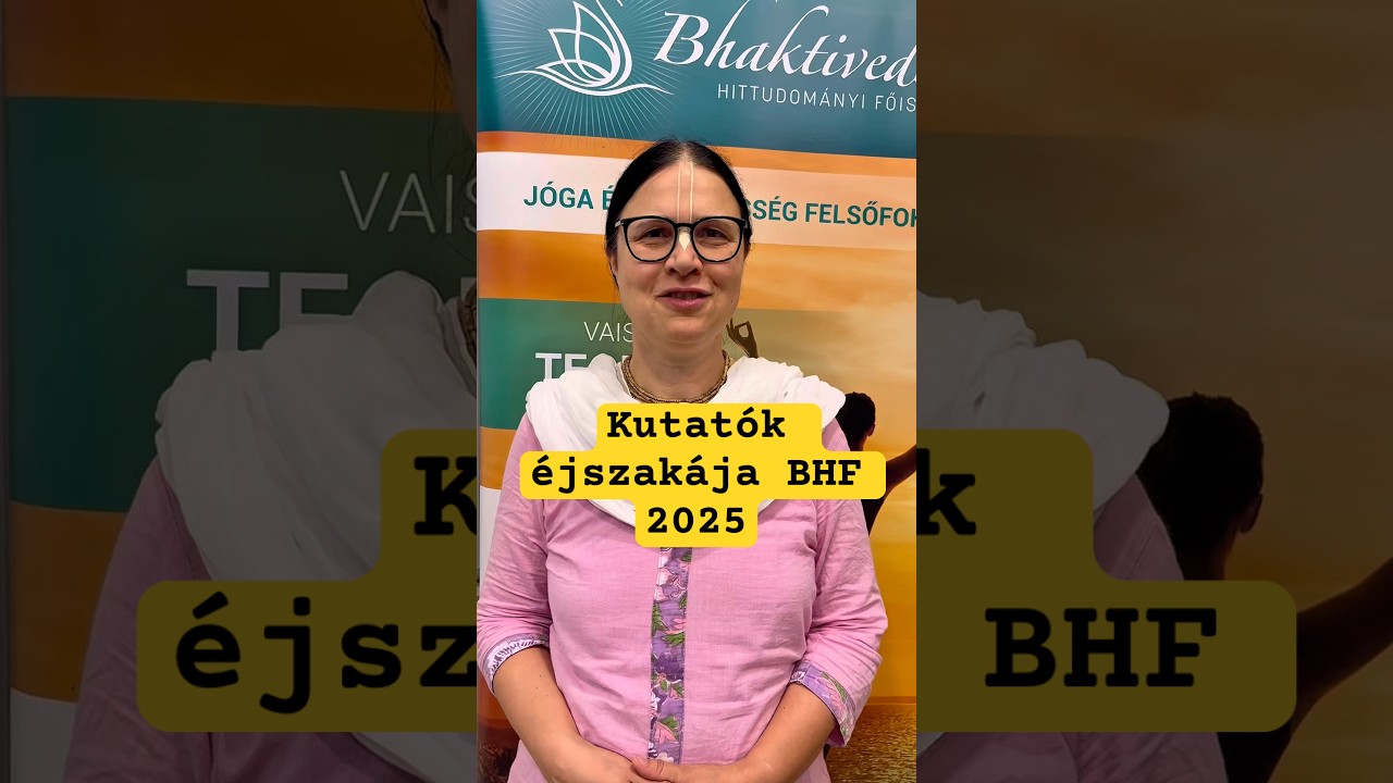 Kutatók éjszakája a Jóga Főiskoláján. #jógafőiskolája #kutatokejszakaja