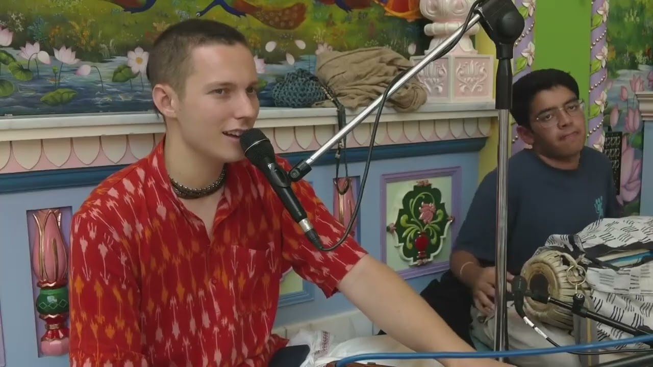 Harinarayana prabhu – Radhastami Day 2 evening kirtan – 2025