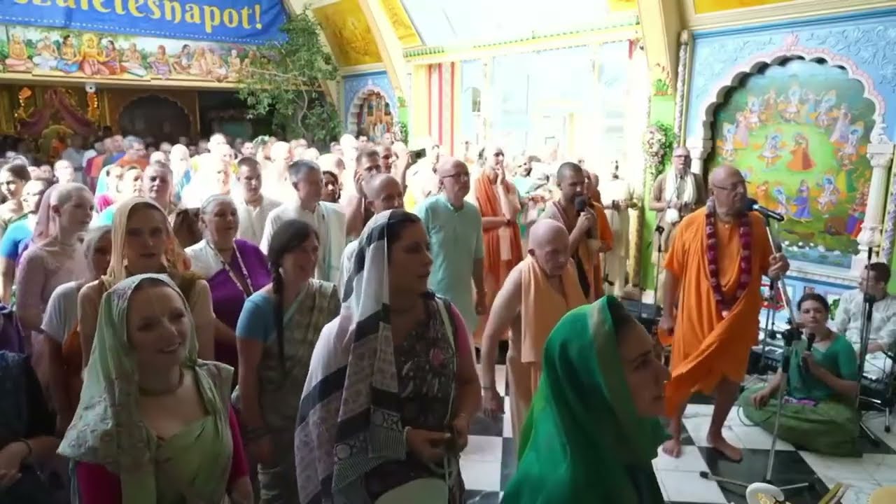 HH Sivarama Swami – Janmastami morning kirtan – 2025
