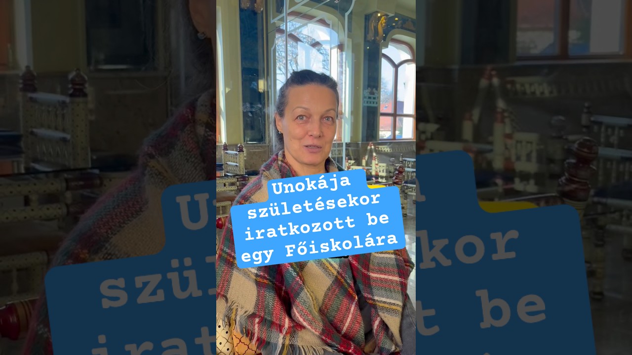 Nem számít, hány éves vagy! Erika elmeséli, hogy unokája születésekor jött a BHF-re! #jógafőiskolája