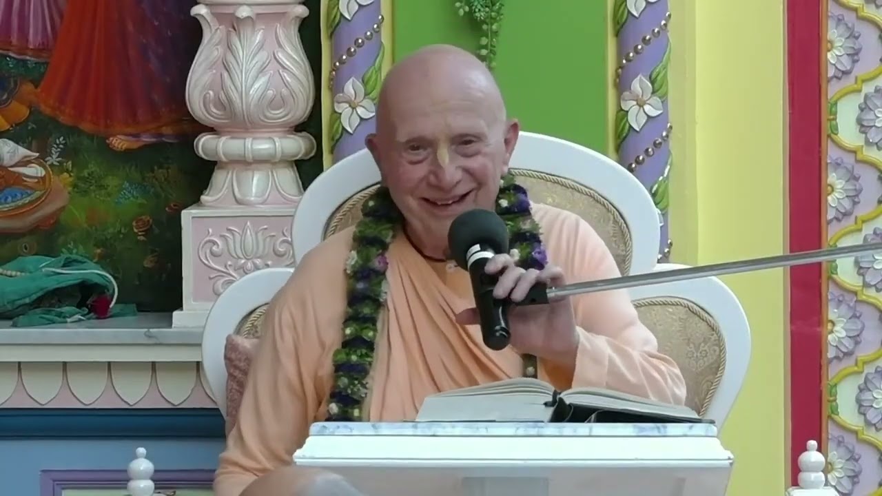H.H. Candramauli Swami – Janmastami evening class / esti lecke – 2025