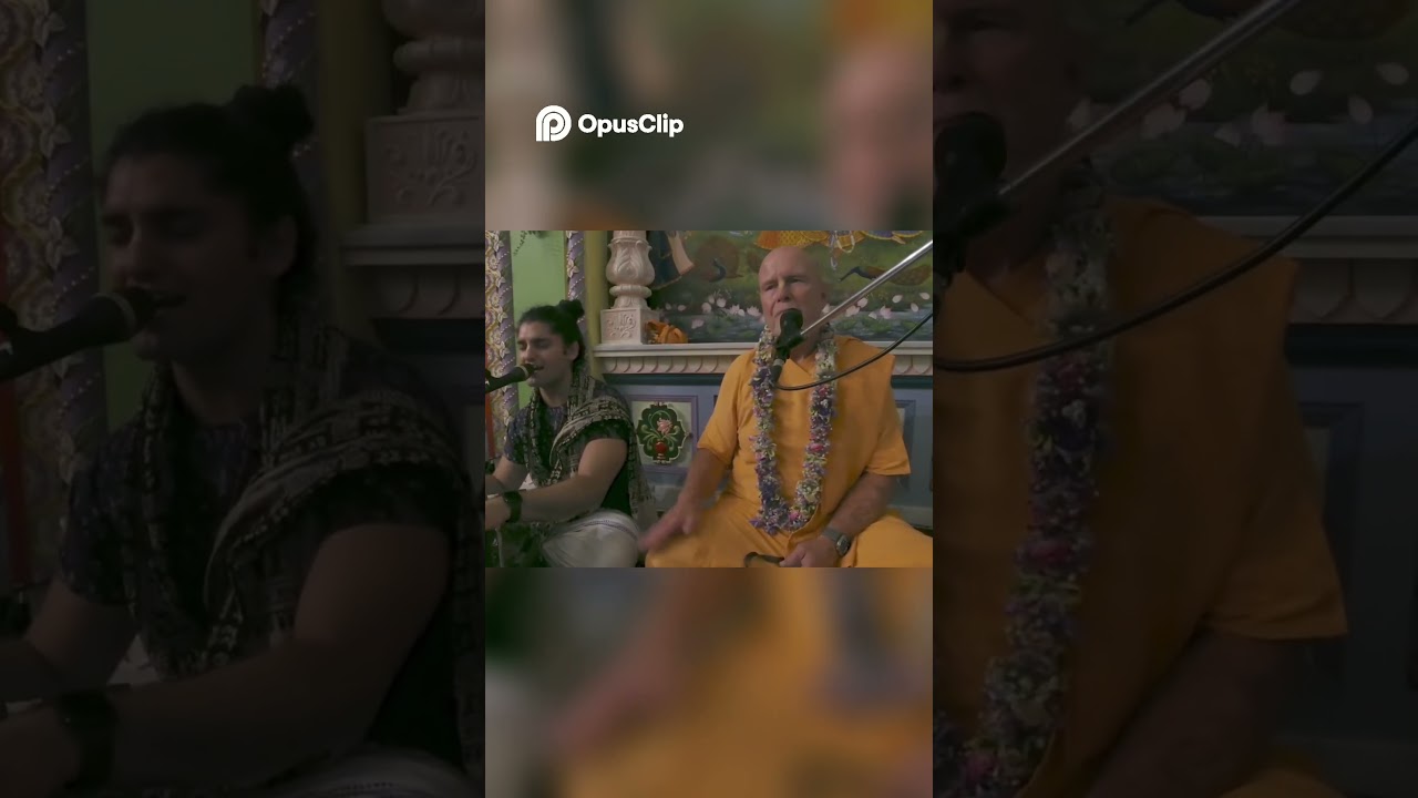 Janmastami kirtan with Govinda Maharaja!
