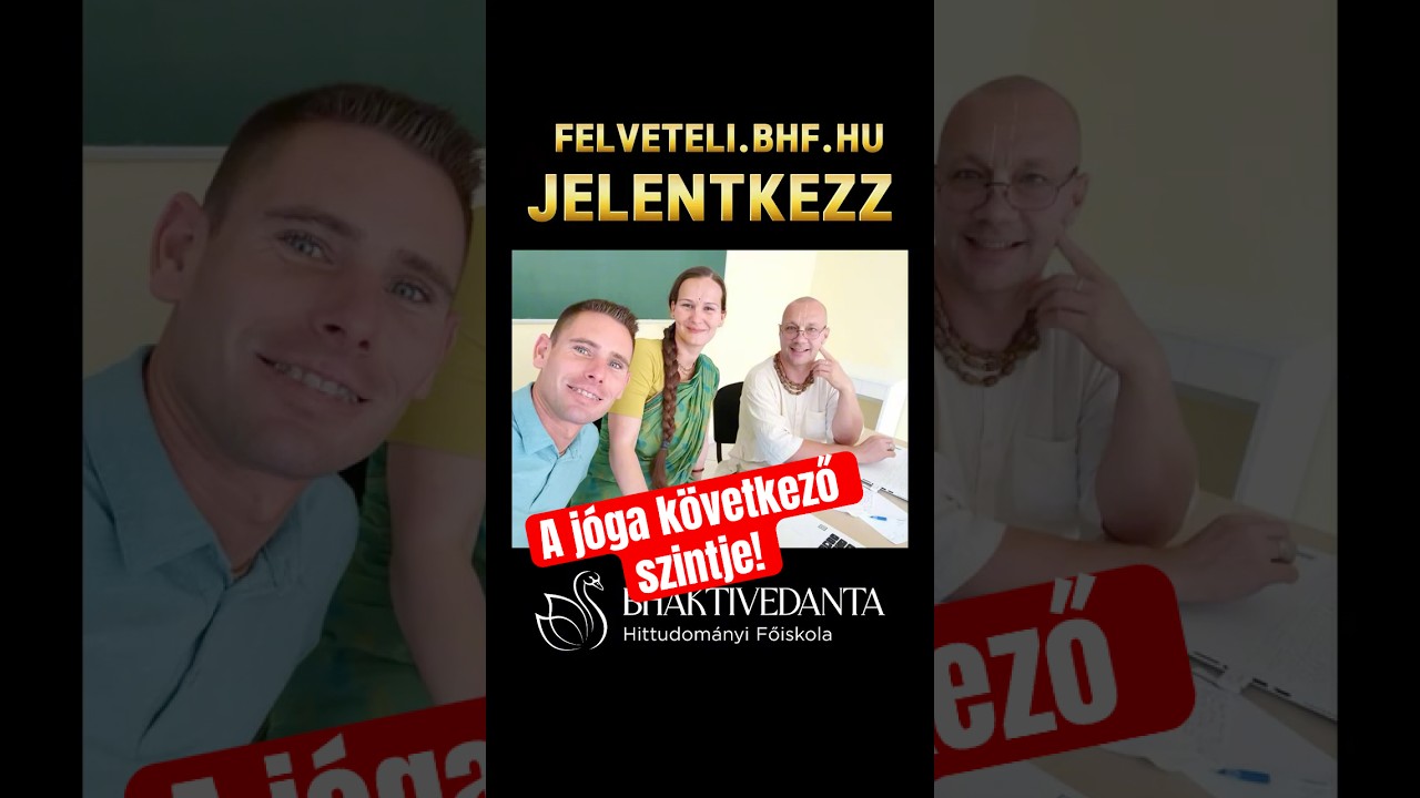 A jóga következő szintje.  A jelentkezés nyitott: 2026. május 27-ig. #jógafőiskolája