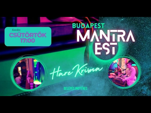 Budapest mantra est. Bhaktipada Gosvami