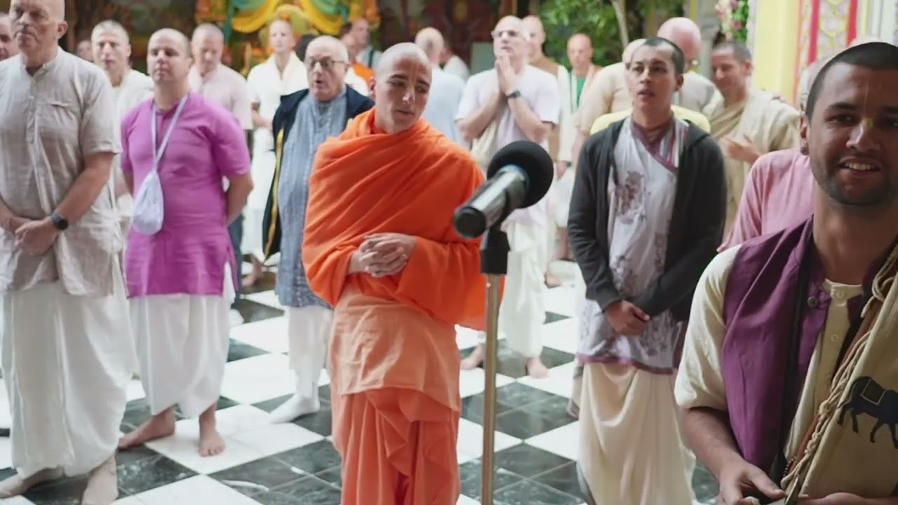 Sacisuta prabhu – Radhastami Day 1 morning kirtan – 2025