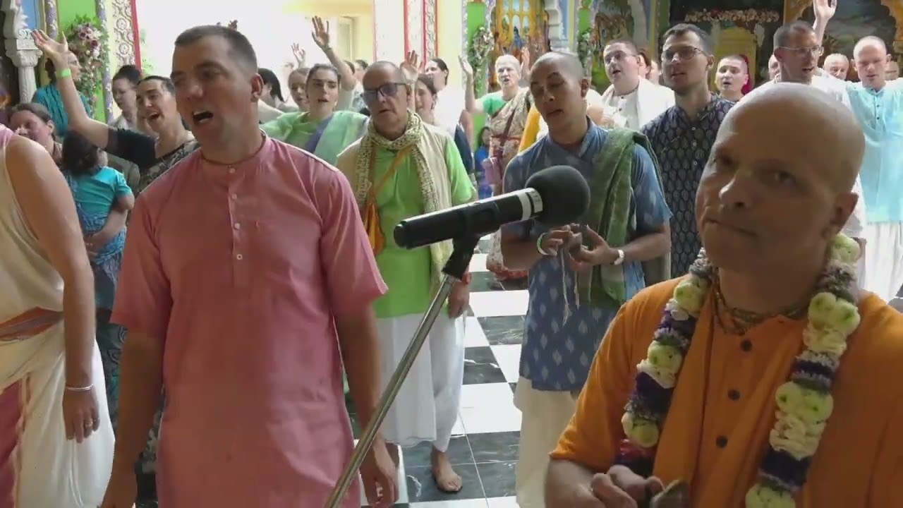 Acaryaratna prabhu – kirtan of Sivarama Swami’s vyasa-puja – 2025