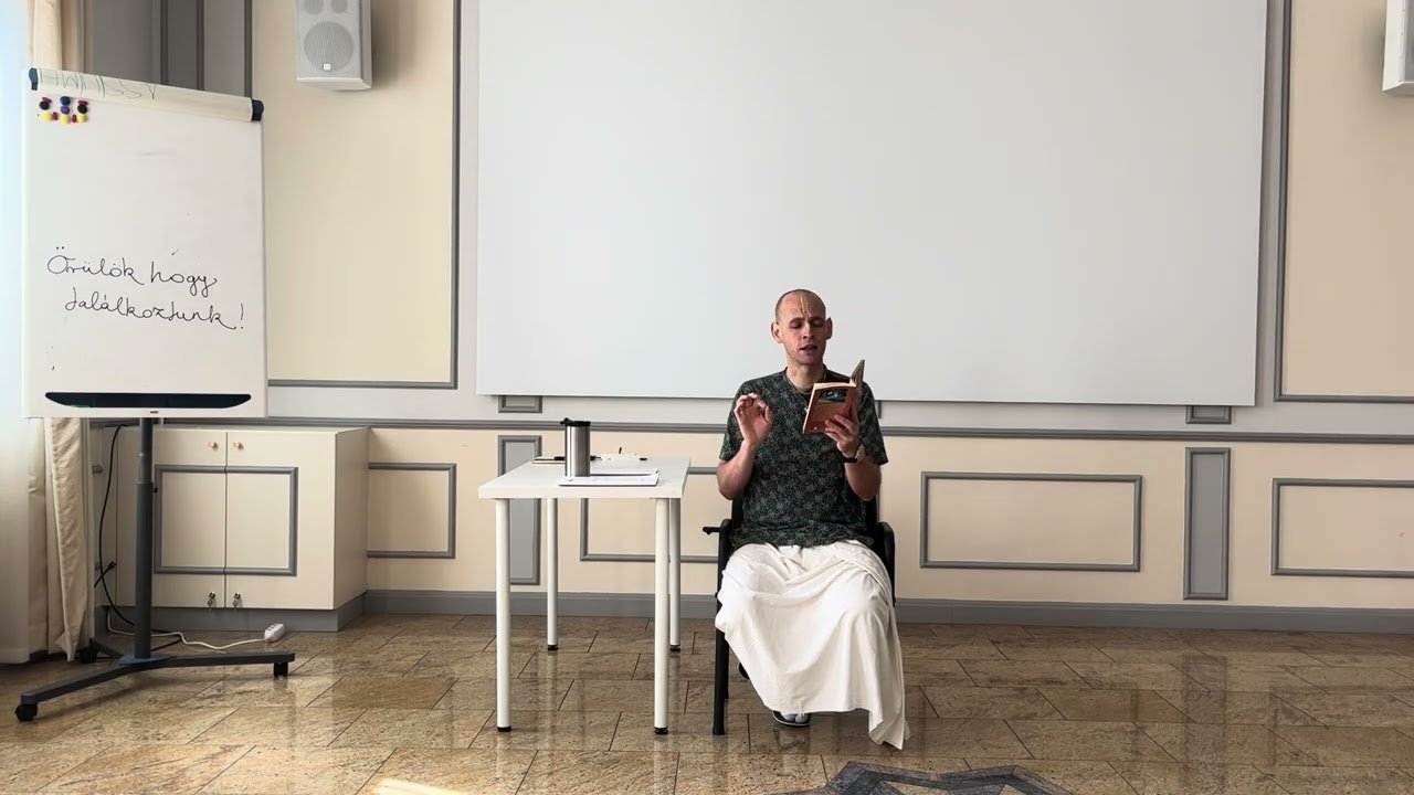 Alap Śāstra kurzus, Śrī Iśopaniśād 7. előadás. Guruttama Prabhu