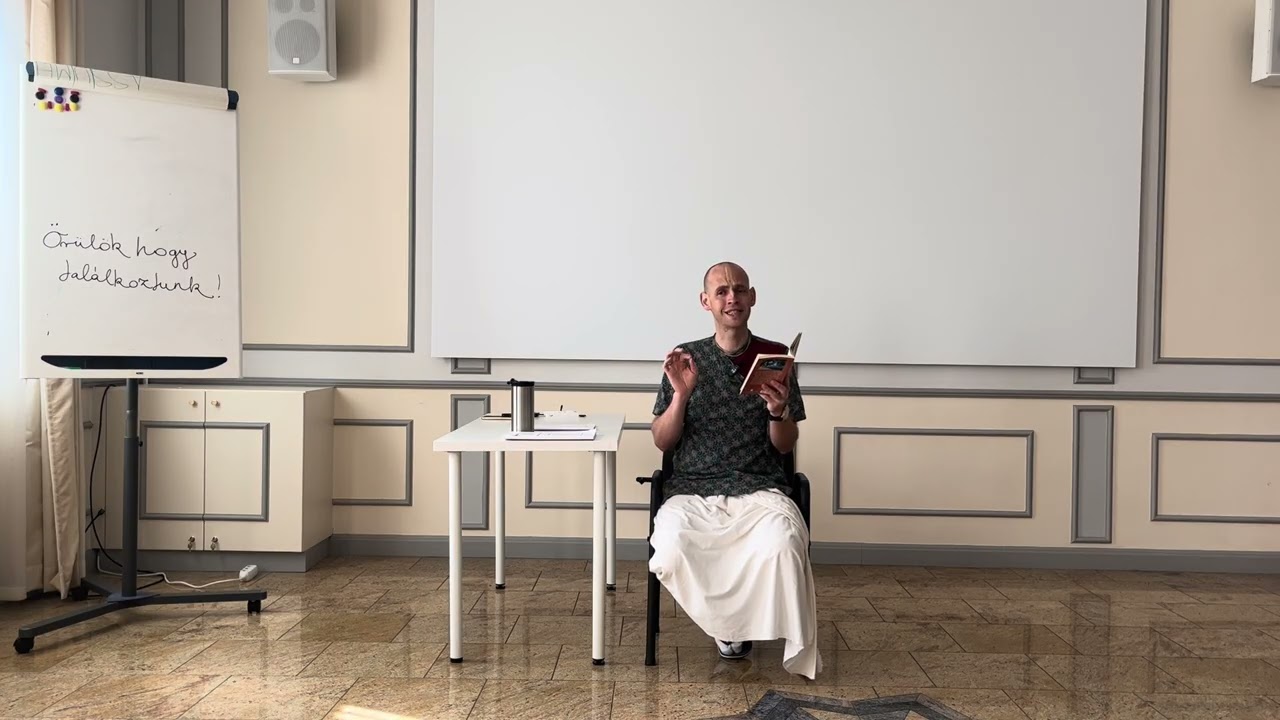 Alap Śāstra kurzus, Śrī Iśopaniśād 7. előadás. Guruttama Prabhu