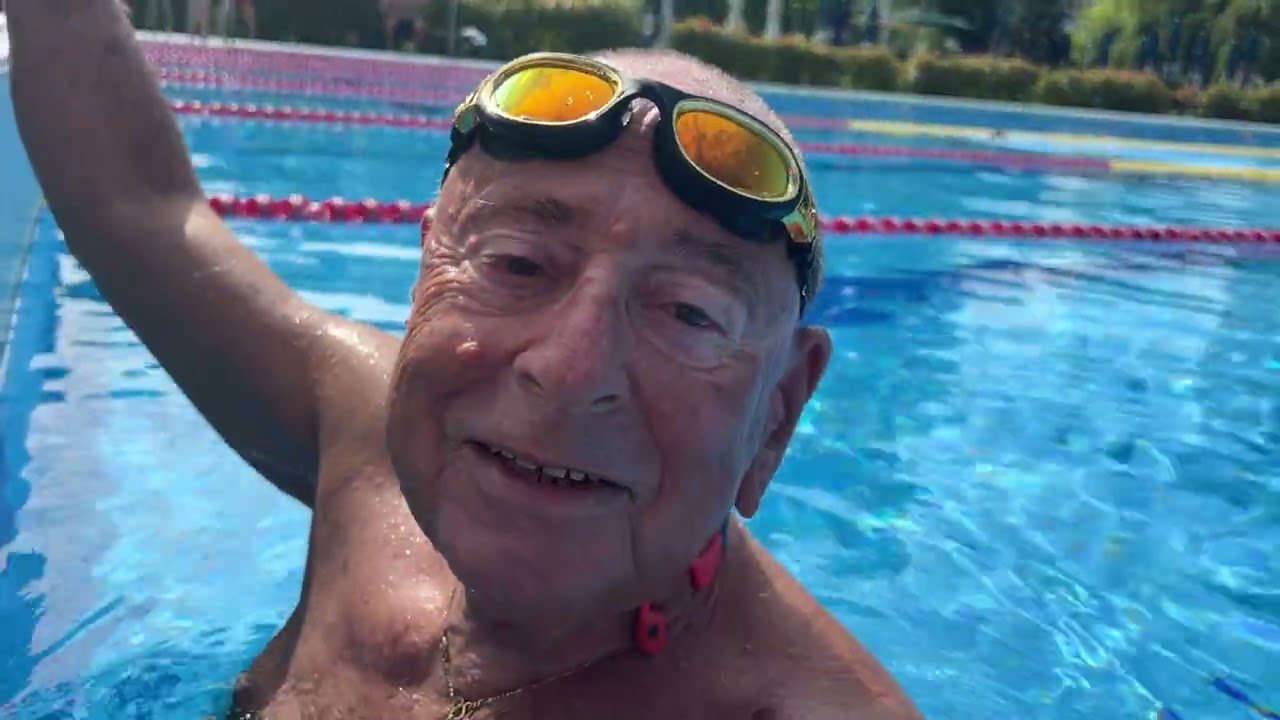 I feel 20-30 years younger in the water