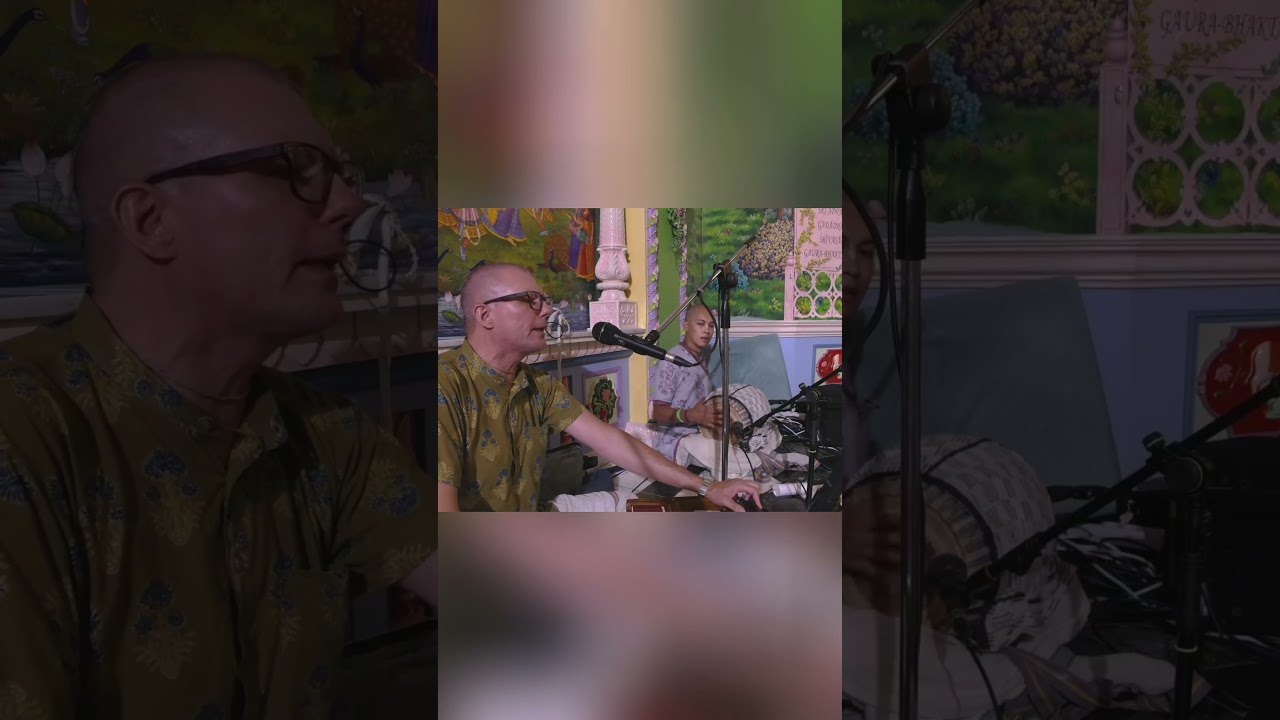 Chanting Hare Krishna