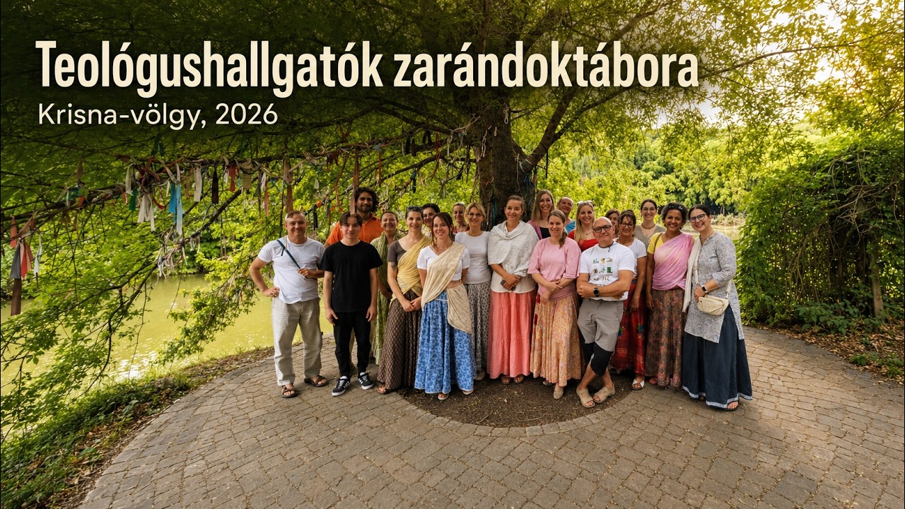 Teológus hallgatók zarándoktábora – Krisna-völgy 2026