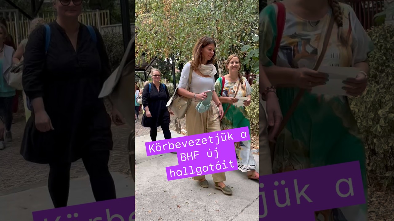 Az évnyitón körbevezetjük az új hallgatókat! #jógafőiskolája  #bhaktivedanta