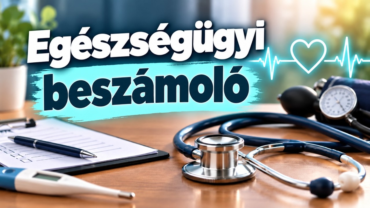 Beszámoló az egészségi állapotomról