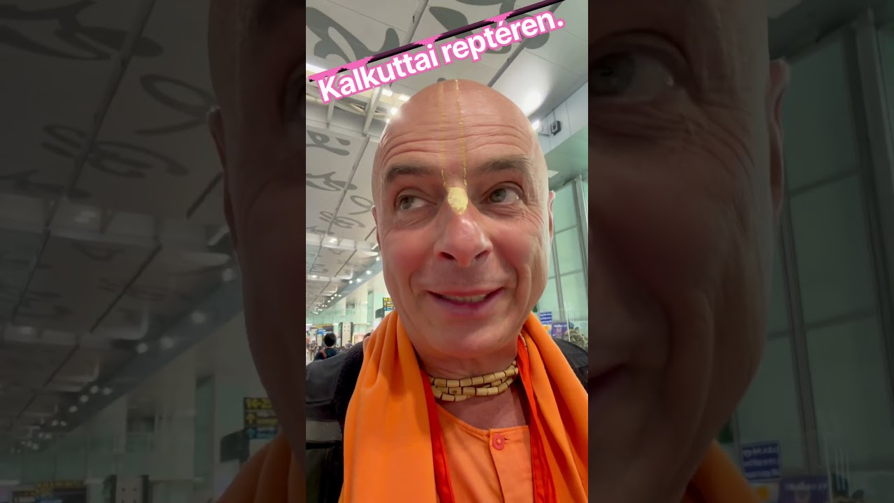 Kalkuttai reptér. Bhaktipāda Gosvāmī