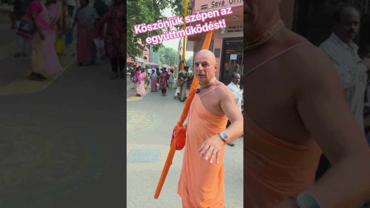 Köszönjük szépen az együttműködést! Bhaktipāda Gosvāmī ￼