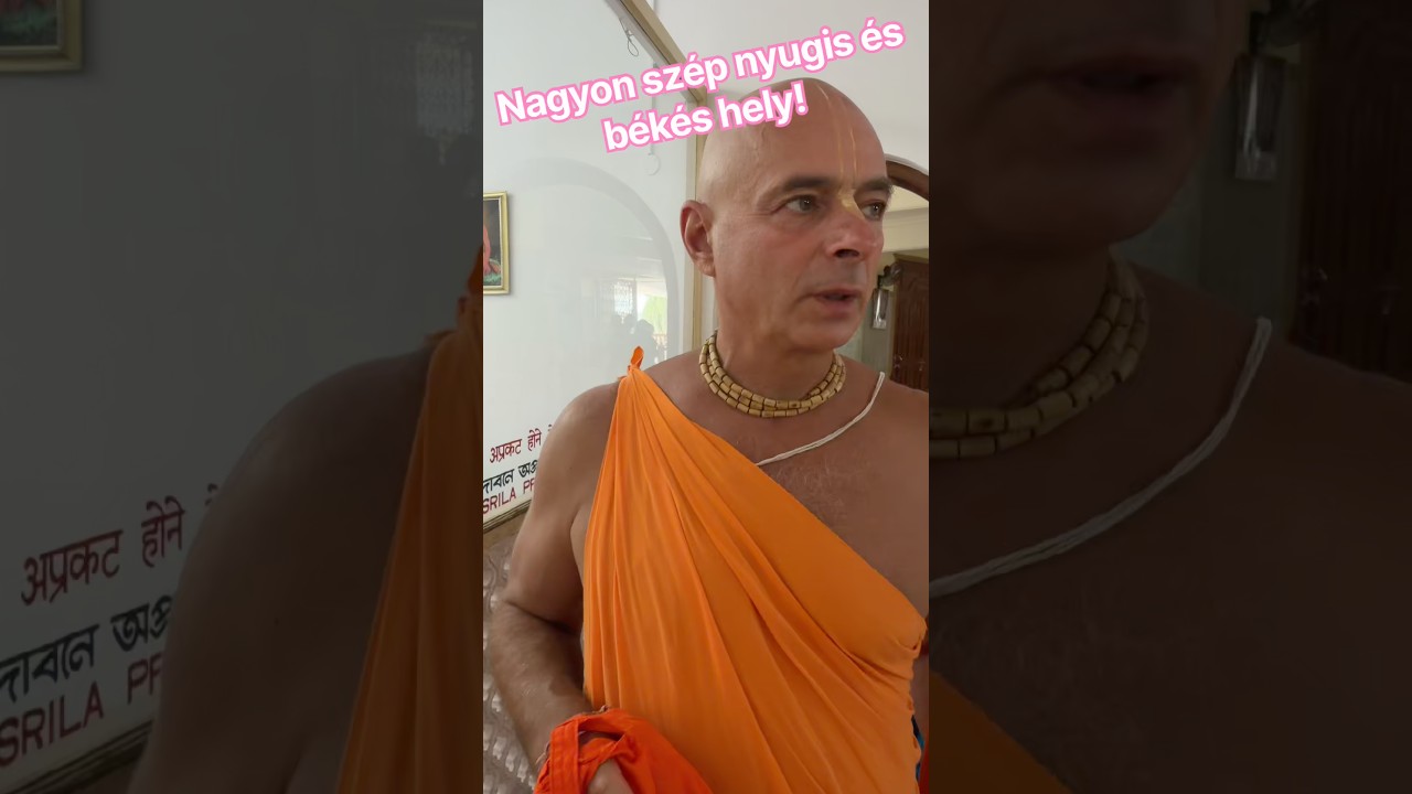 Nagyon szép nyugis és békés hely! Bhaktipāda Gosvāmī ￼