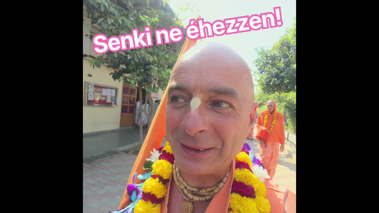 Senki ne éhezzen ! Bhaktipāda Gosvāmī ￼￼