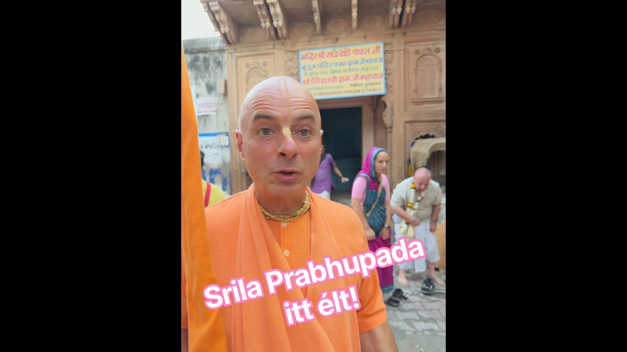 Srila Prabhupada itt élt! Bhaktipāda Gosvāmī